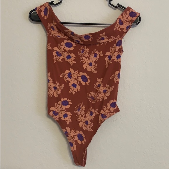 Free People Floral Bodysuit - Picture 2 of 3